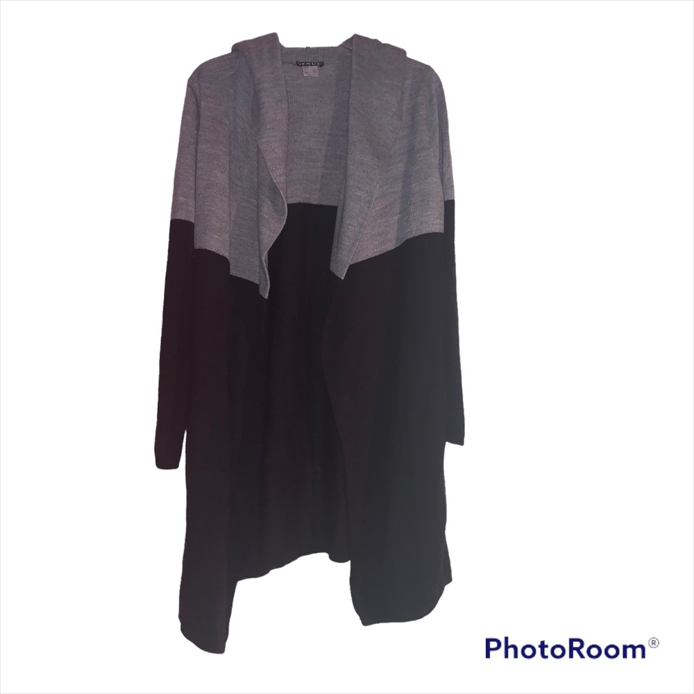 Venus Hooded Cardigan Sweater Size L